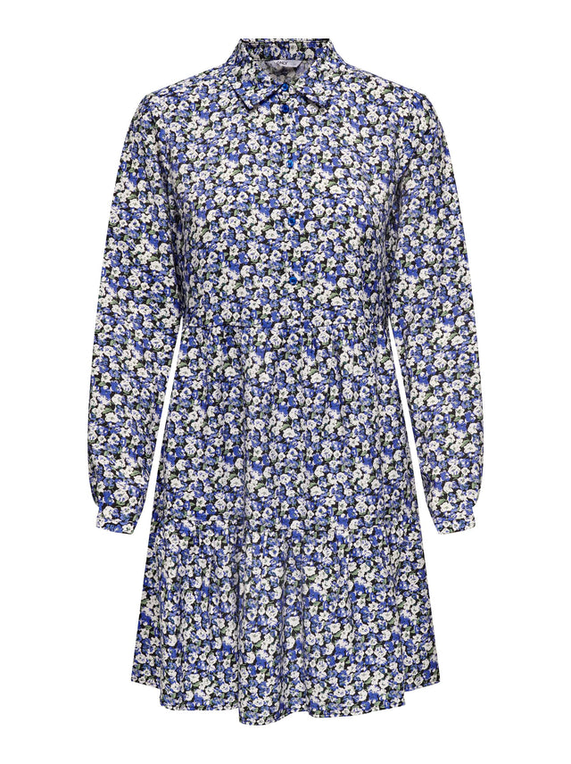 ONLSANDY LIFE L/S SHIRT DRESS PTM