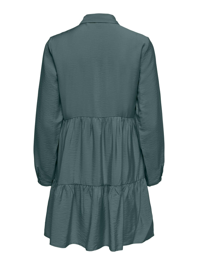 ONLSANDY LIFE L/S SHIRT DRESS PTM
