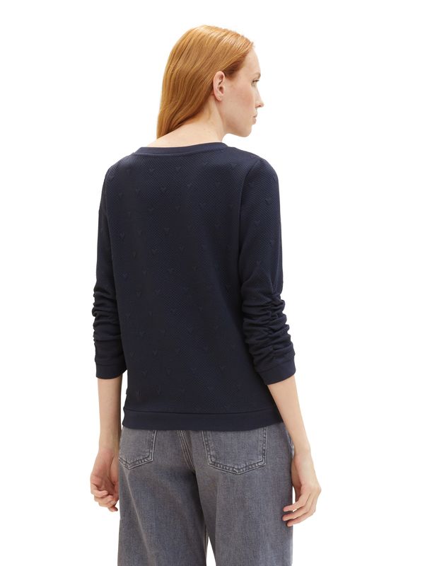 structured jaquard sweater