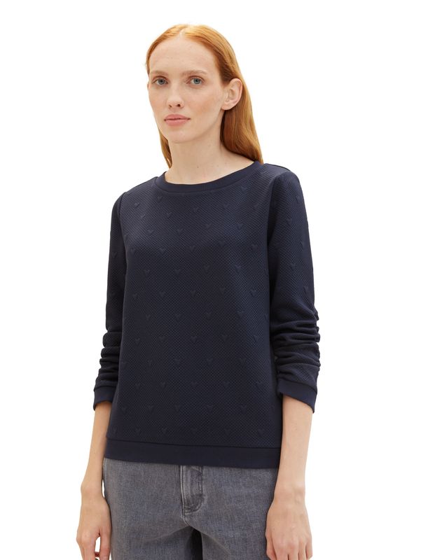 structured jaquard sweater