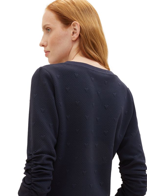 structured jaquard sweater