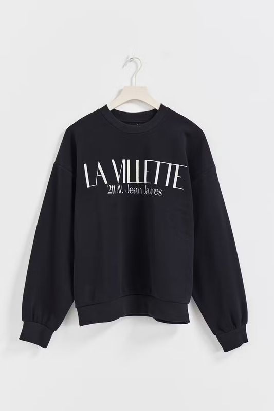Printed sweater