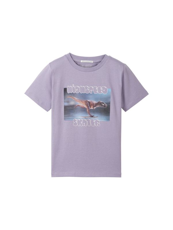 T-Shirt mit Dino Fotoprint