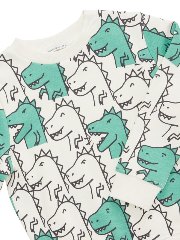 Sweatshirt Allover Dino