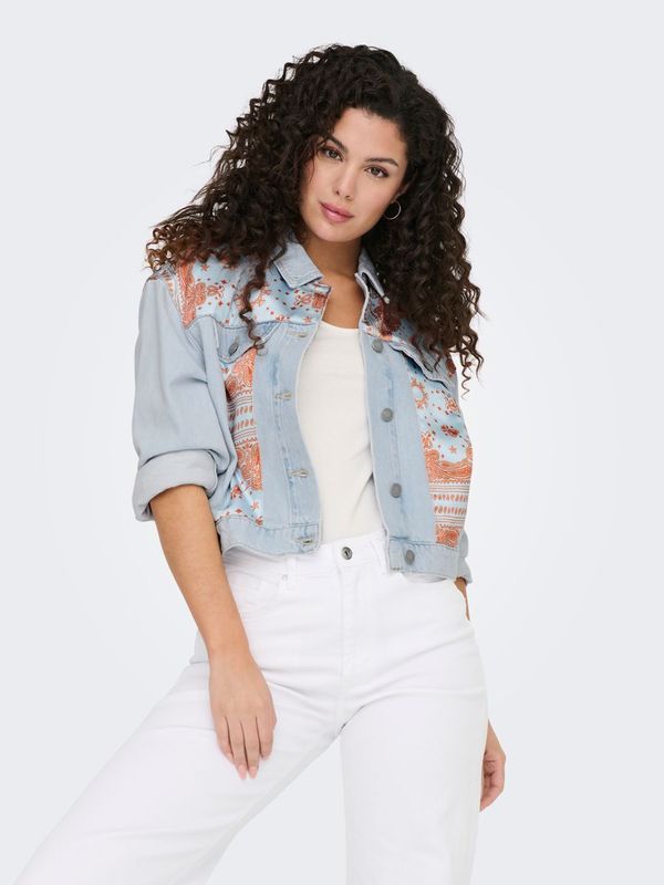 ONLCAMILLE LS PATCH DNM JACKET CRO