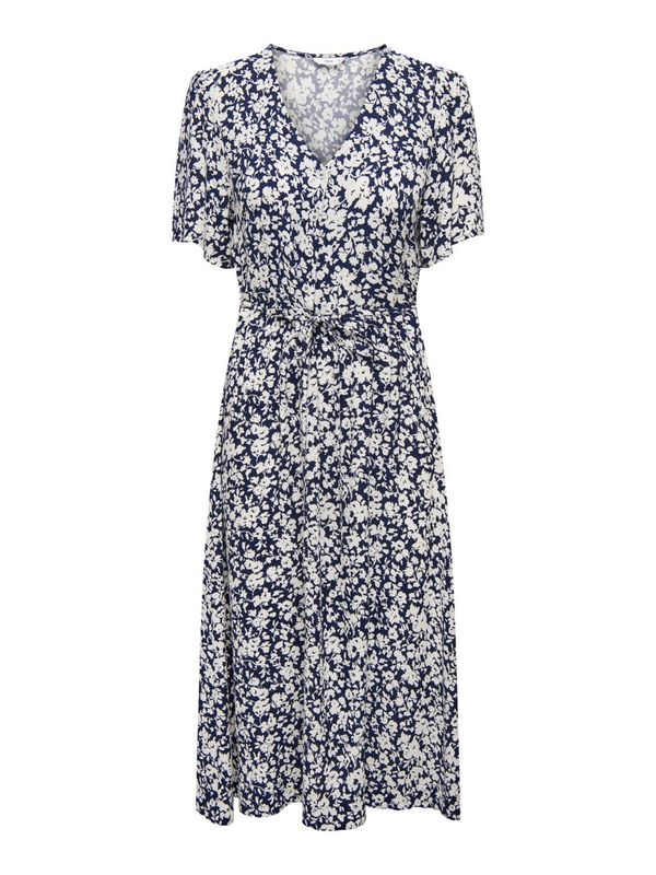 ONLHALIA LIFE S/S MIDI DRESS WVN NOOS