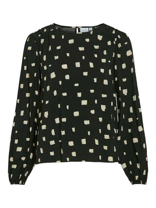 VILANA L/S O-NECK DETAIL TOP