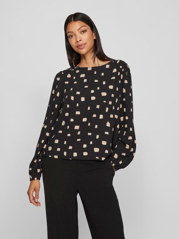 VILANA L/S O-NECK DETAIL TOP