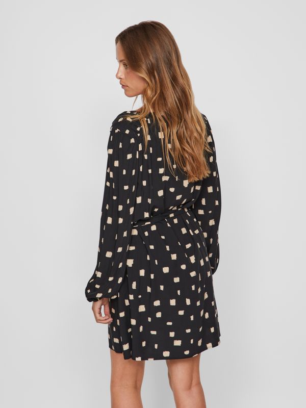 VILANA L/S DETAIL DRESS