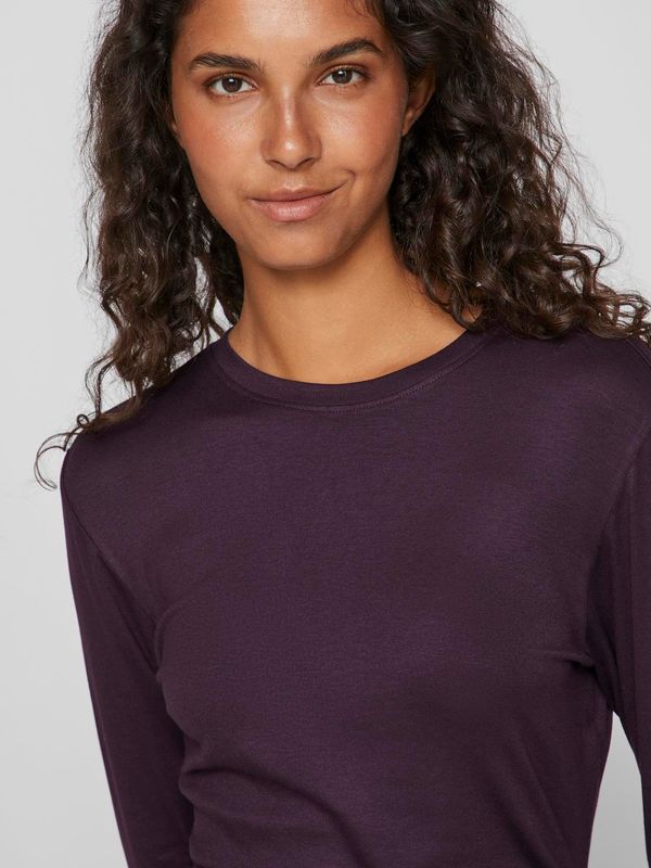 VIALEXIA O-NECK L/S TOP - NOOS