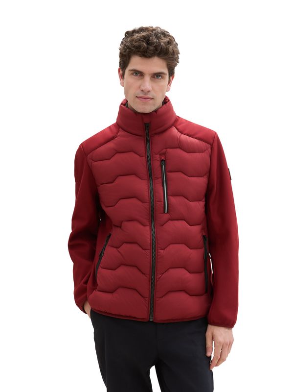 Hybrid Jacke mit Stehkragen