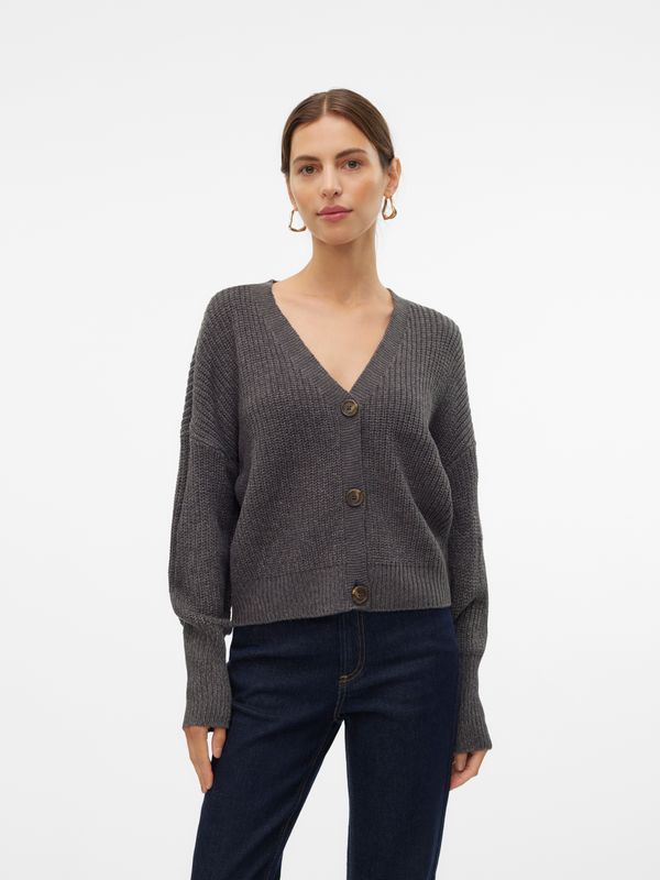 VMLEA LS V-NECK CUFF CARDIGAN NOOS