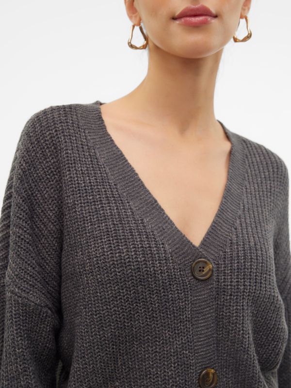 VMLEA LS V-NECK CUFF CARDIGAN NOOS