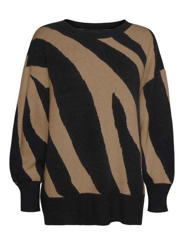 VMNANCY LS O-NECK LONG PULLOVER BOO