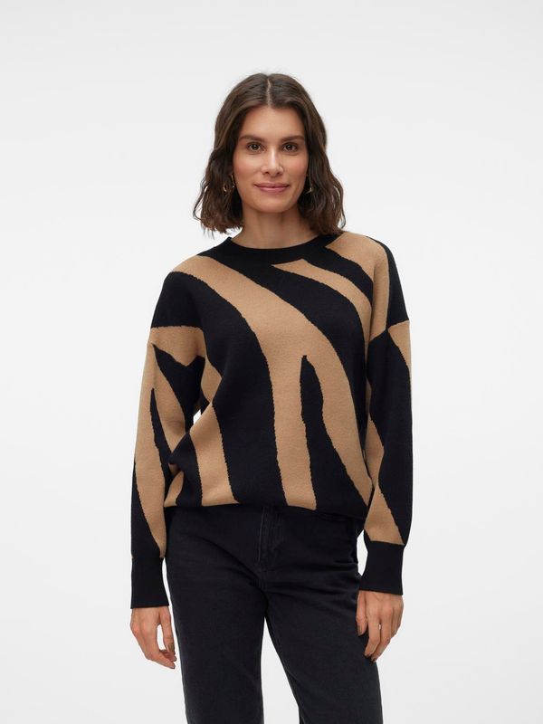 VMNANCY LS O-NECK LONG PULLOVER BOO