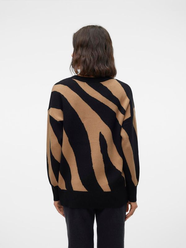 VMNANCY LS O-NECK LONG PULLOVER BOO