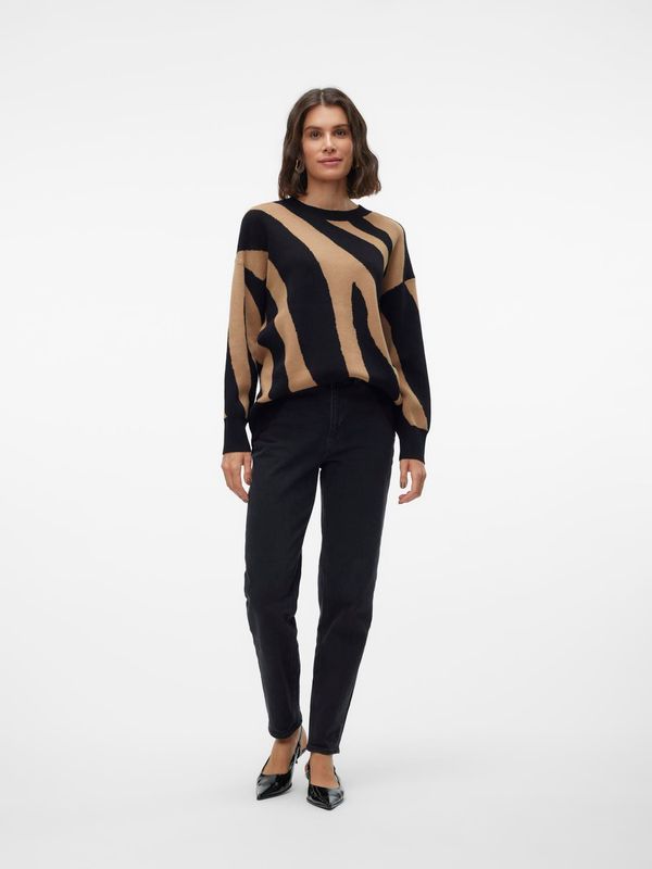 VMNANCY LS O-NECK LONG PULLOVER BOO