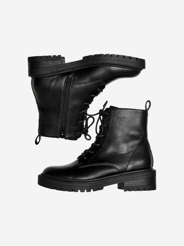 ONLBOLD-17 PU LACE UP BOOT - NOOS