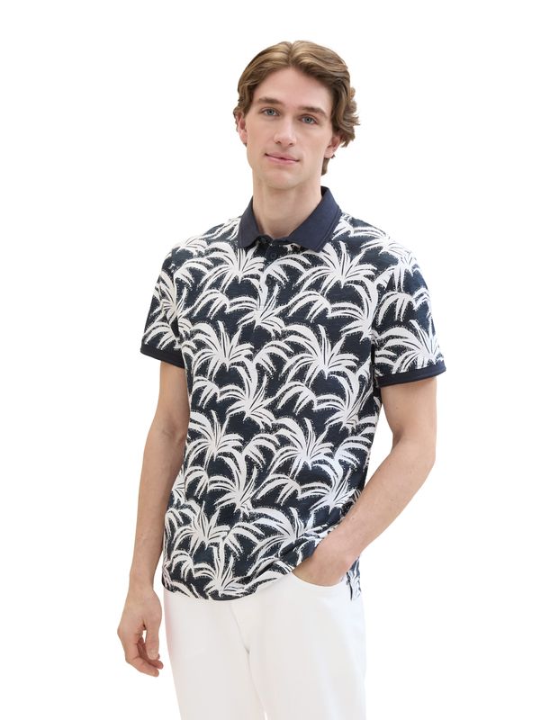 Poloshirt mit Allover-Print