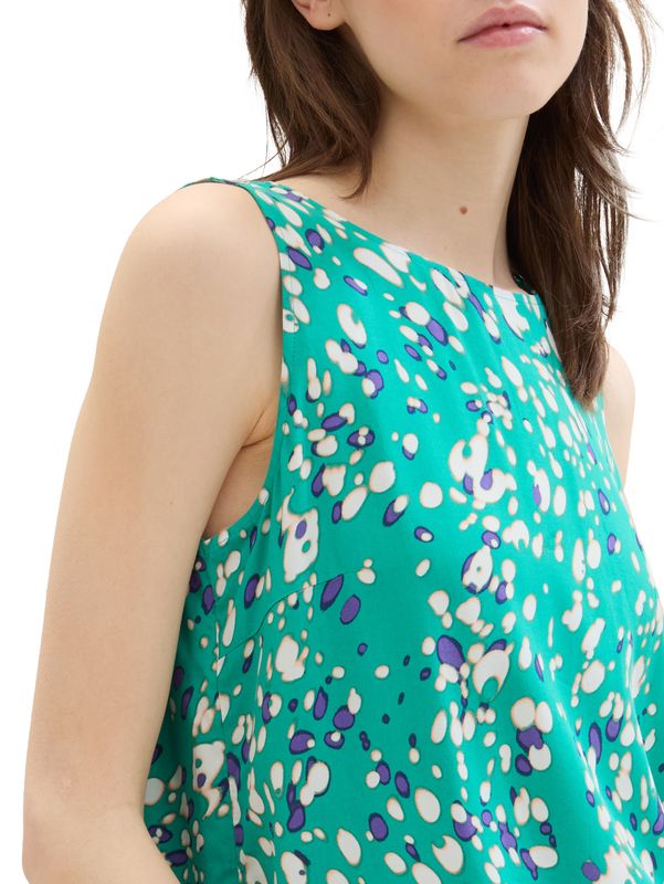 printed viscose top