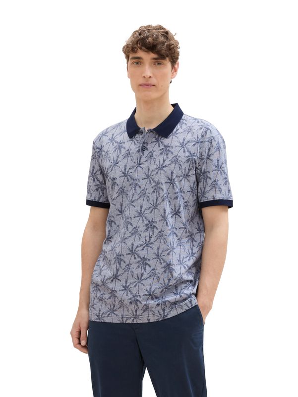 all over printed polo