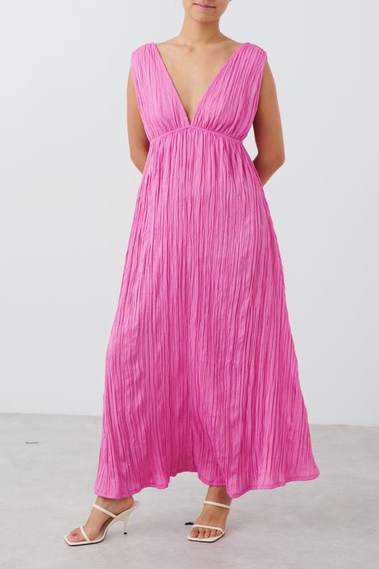 Deep v maxi Kleid