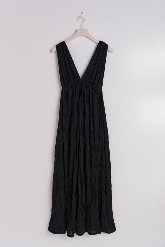 Deep v maxi Kleid