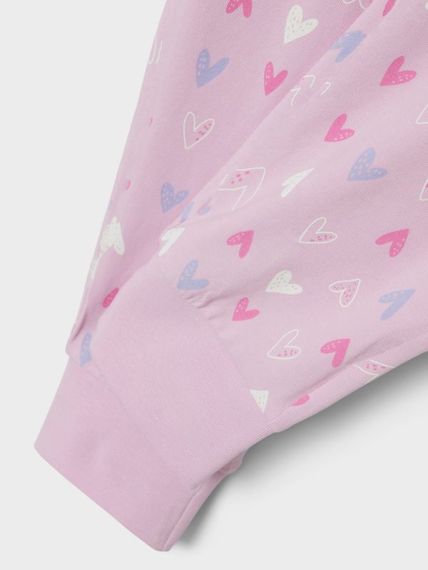 NKFNIGHTSET PINK HEARTS NOOS