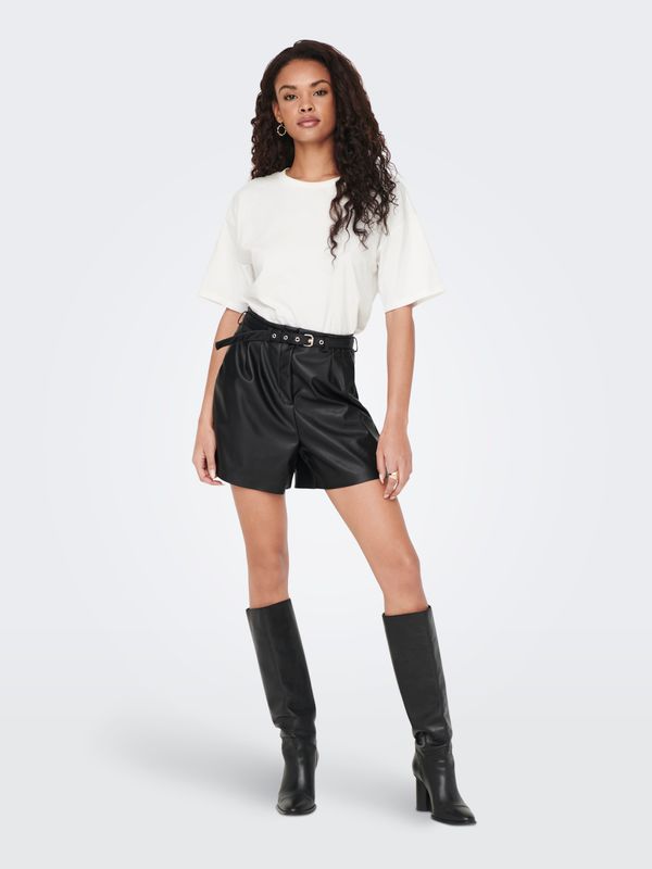 ONLHEIDI FAUX LEATHER SHORTS OTW NOOS