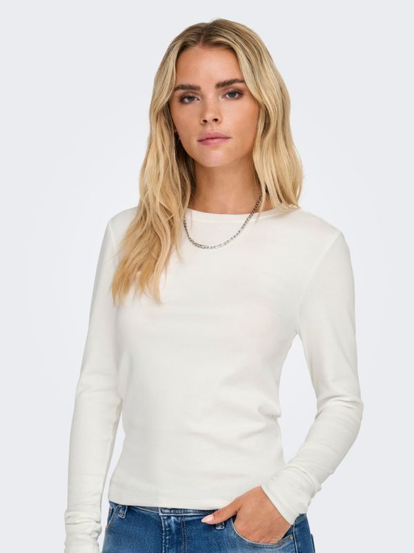 ONLRILEY O-NECK L/S TOP JRS NOOS