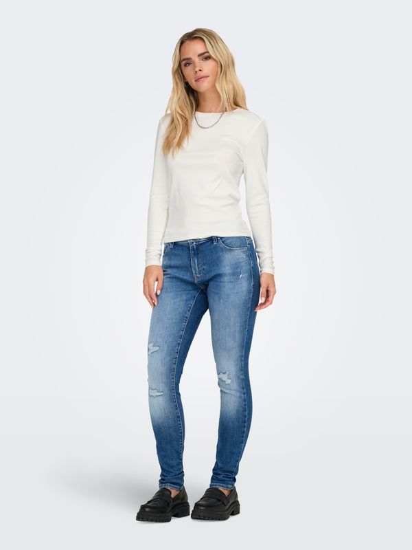 ONLRILEY O-NECK L/S TOP JRS NOOS