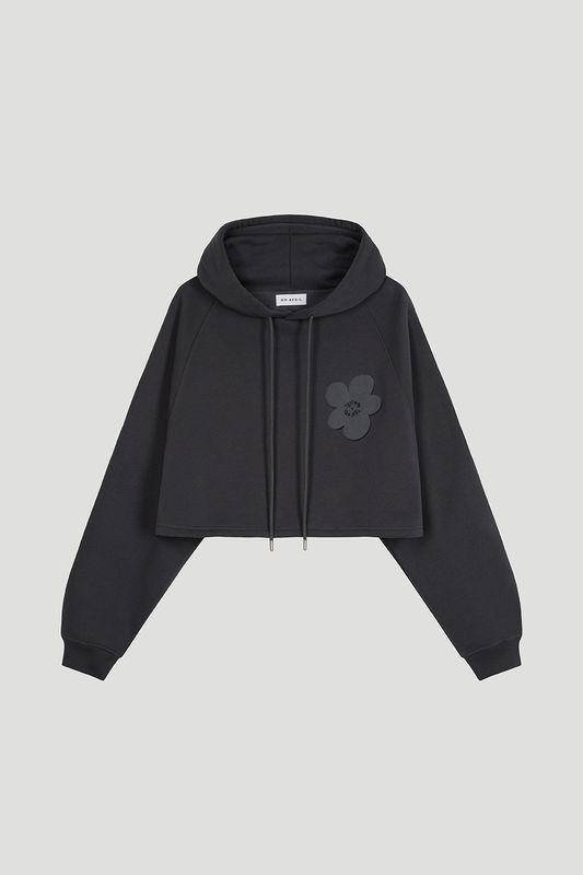 Oh April - Koa Cropped Hoodie