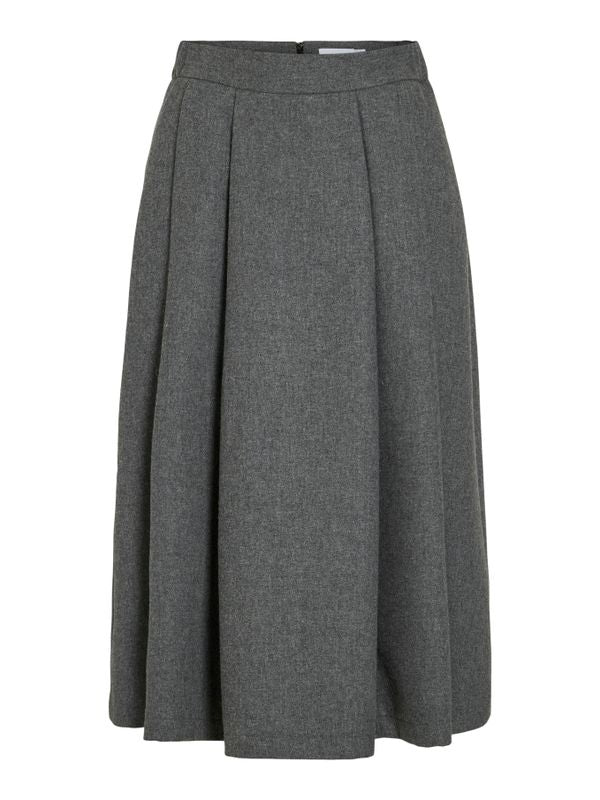 VIABINA HW PLEATED MIDI SKIRT