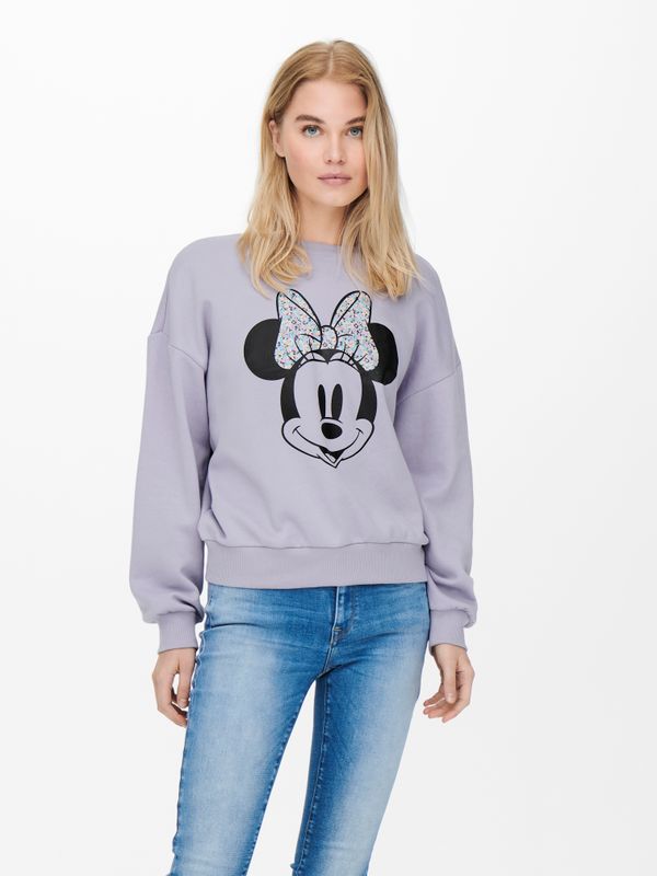 ONLDISNEY LIFE L/S MINNIE FLOWER BOX SWT