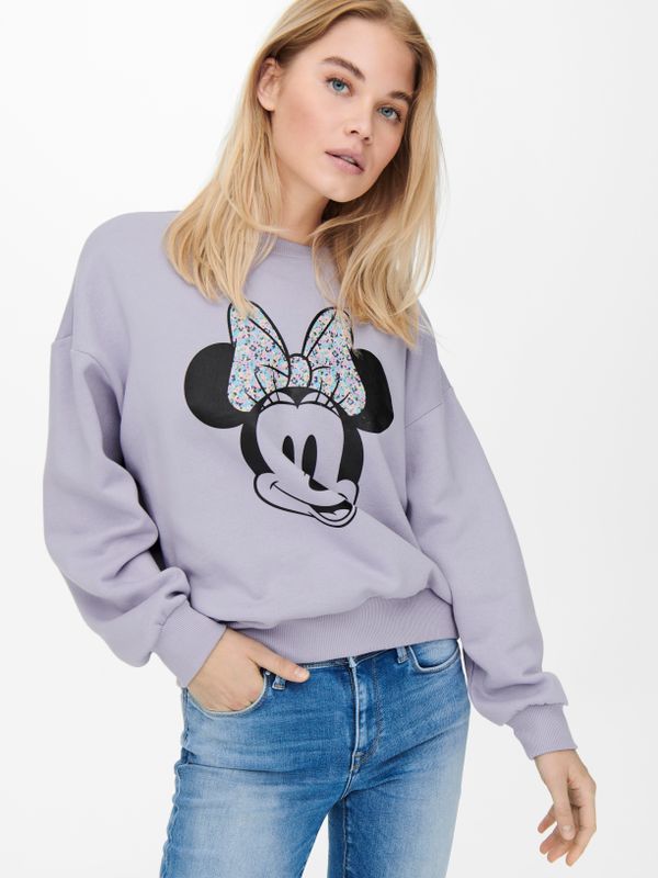 ONLDISNEY LIFE L/S MINNIE FLOWER BOX SWT