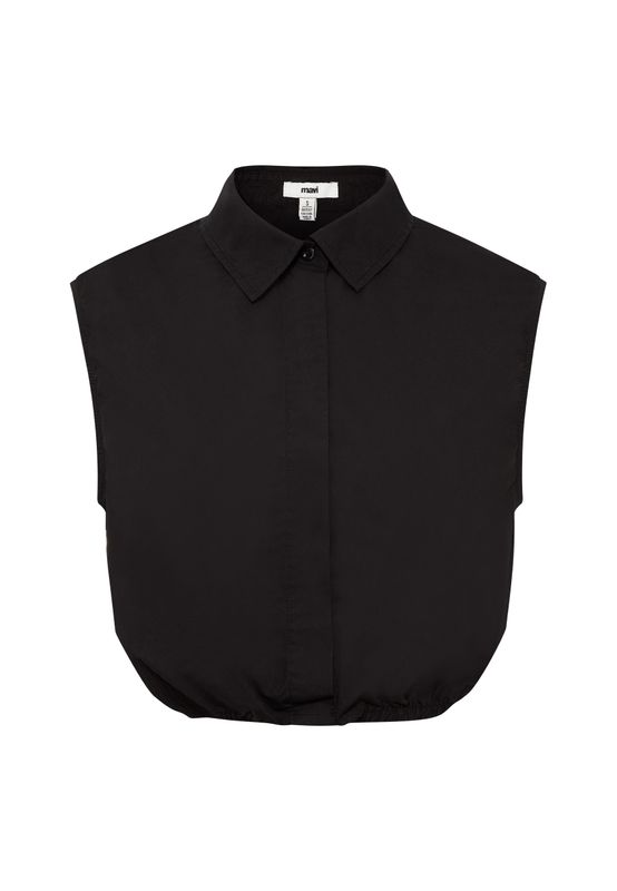 NONSLEEVE WOVEN SHIRT