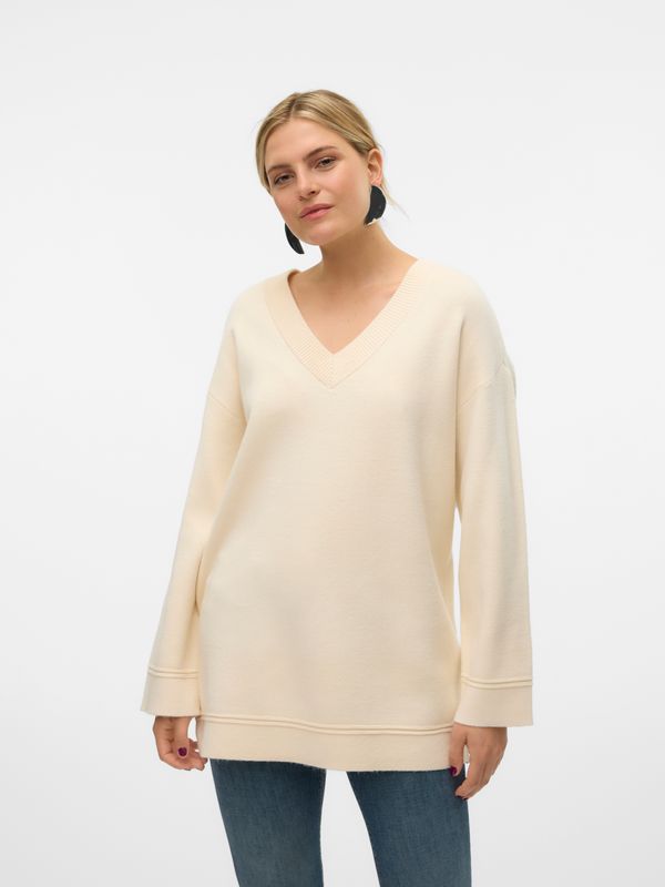 VMGOLD PIPING LS V-NECK LONG PULL. GA