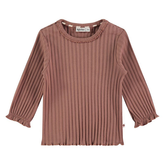 Girls Rib T-shirt Longsleeve