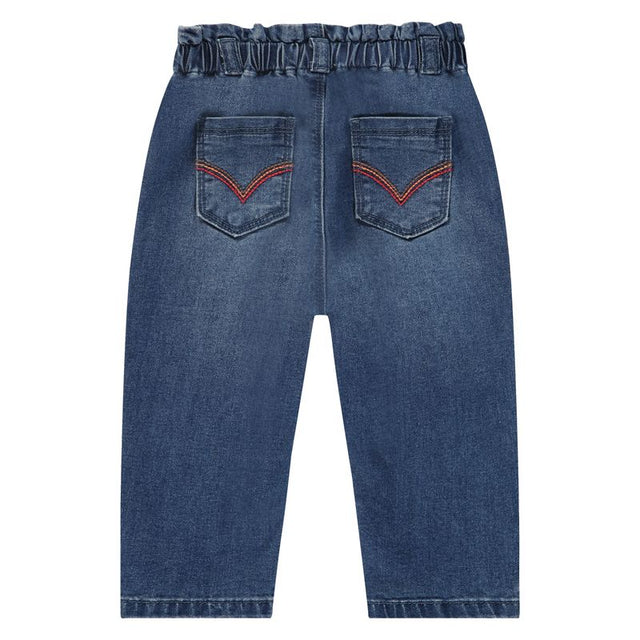 Girls Denim Paperback Pants