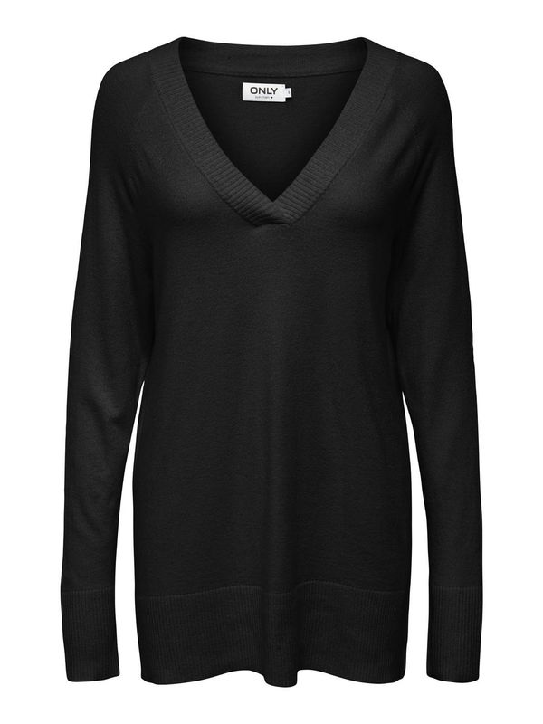 ONLIBI LS LOOSE V-NECK CC KNT