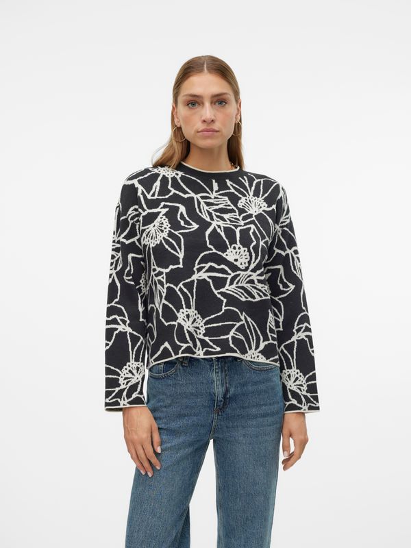 VMNEW FLORA LS O-NECK LOOSE PULLOVER