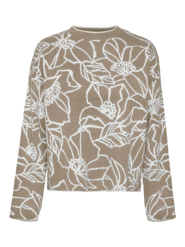 VMNEW FLORA LS O-NECK LOOSE PULLOVER