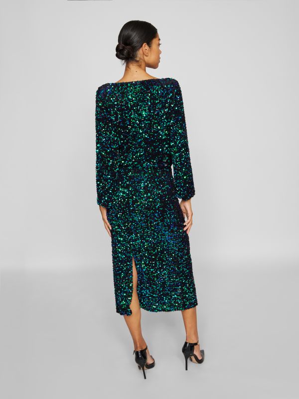 VIFAITH HW MIDI SEQUIN SKIRT/VOL