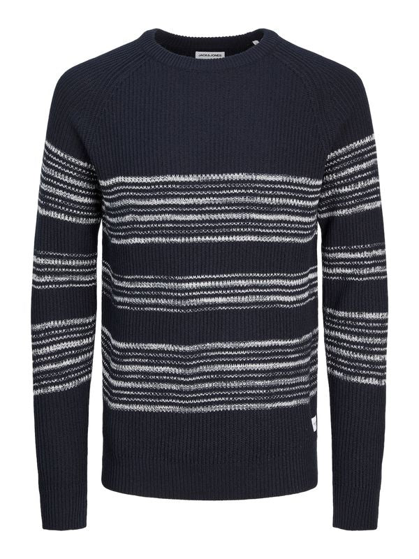 JJPANNEL KNIT CREW NECK AW24