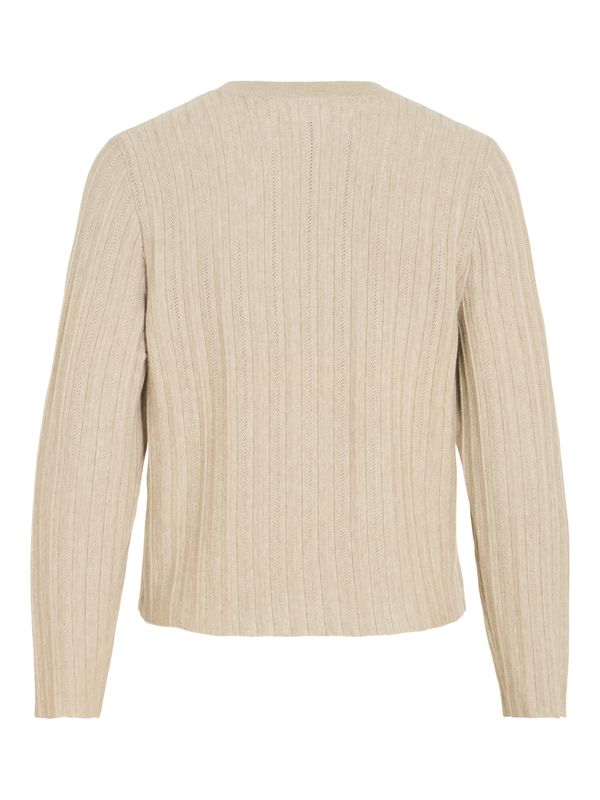 VIAVIVA V-NECK L/S KNIT TOP