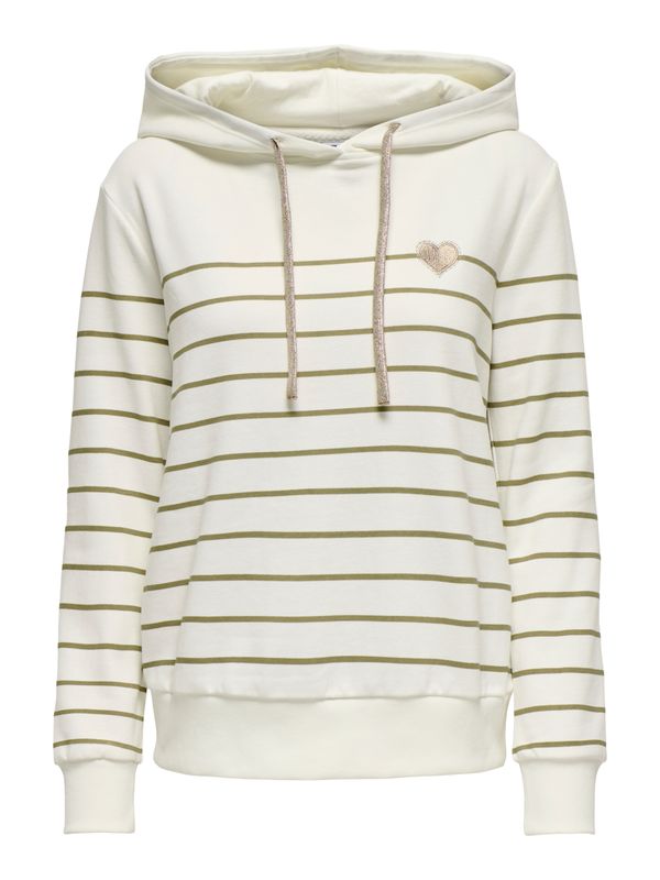 ONLADELLE L/S STRIPE HOOD SWT