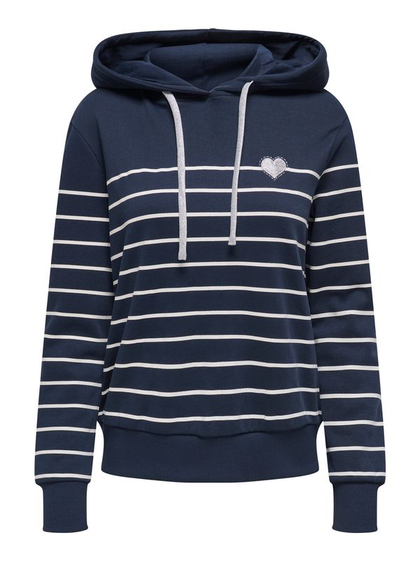 ONLADELLE L/S STRIPE HOOD SWT