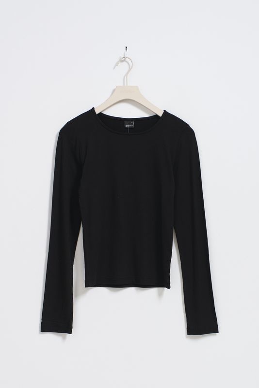 soft touch crew neck top