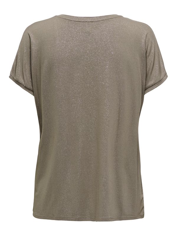 ONLCARRIE S/S GLITTER TOP JRS