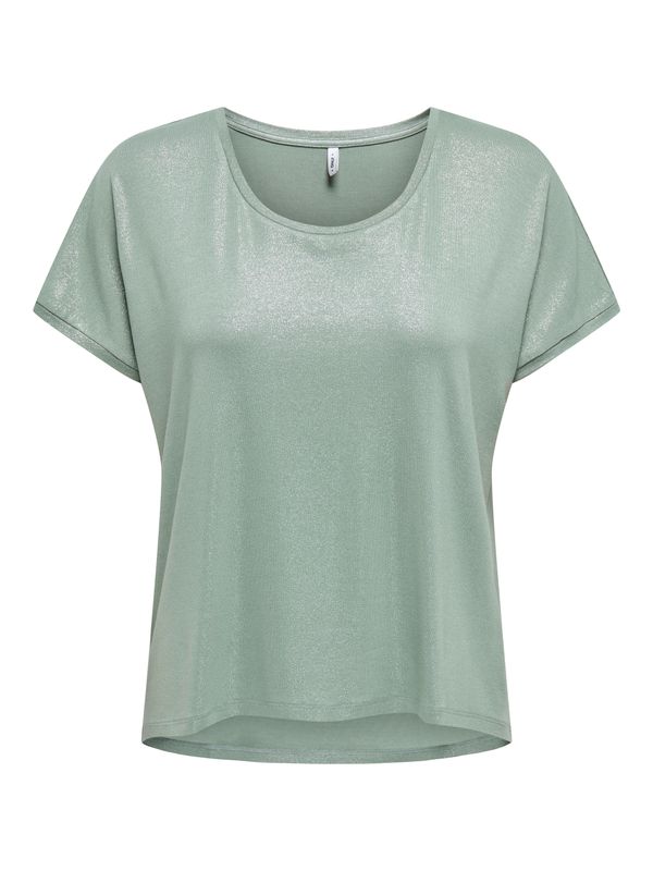 ONLCARRIE S/S GLITTER TOP JRS